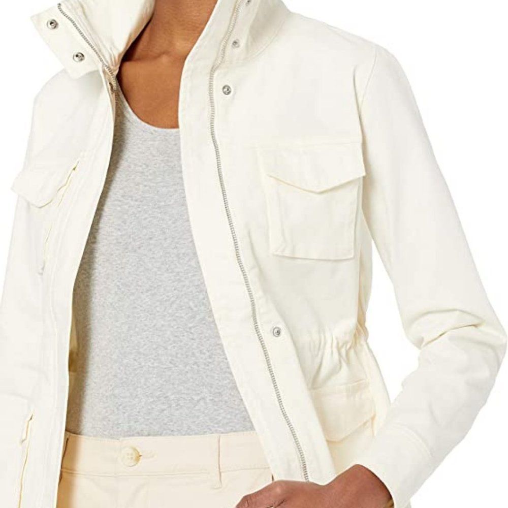 Women's Utility Jacket size large color off white NWT - Picture 8 of 8